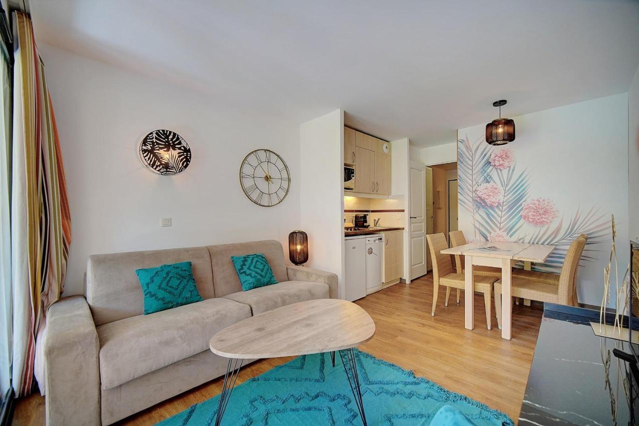 Immogroom - 2 Rooms - Renovated - Pool - Ac - Parking - Garden Cannes Zewnętrze zdjęcie